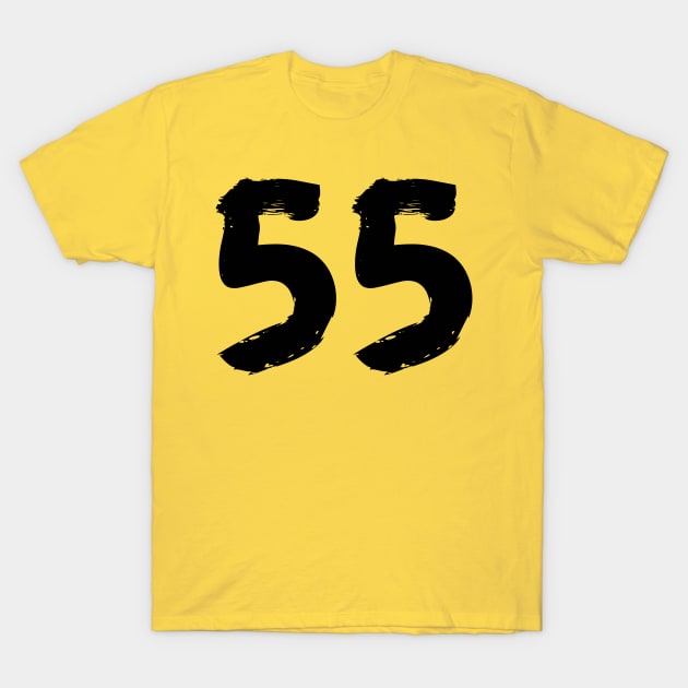 Number 55 T-Shirt by Erena Samohai